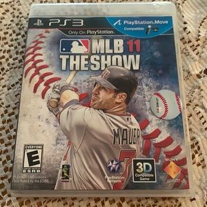 MLB 11 the show ps3 game
